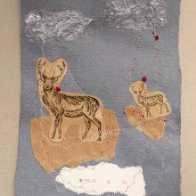 Mi proyecto del curso: Técnicas de bordado experimental sobre papel. Un proyecto de Bellas Artes, Collage, Bordado, Ilustración textil y Diseño textil de Yerimay Bethencourt - 25.03.2024