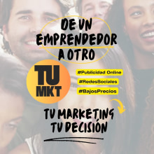 TuMkt.. Marketing para Emprendedores. Un projet de Écriture, Cop, writing, Réseaux sociaux , et Communication de Jose Betancourt B - 28.03.2024