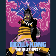 Meu projeto do curso: Planejamento da sua carreira criativa - Godzilla x Kong: The New Empire (Fan Poster). Un proyecto de Gestión del diseño, Redes Sociales, Gestión del Portafolio, Comunicación, Estrategia de marca						 y Business de Gabriel Soares - 29.03.2024