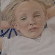 My project for course: Realistic Chalk Pastel Portraits. Un proyecto de Ilustración tradicional, Bellas Artes, Dibujo, Ilustración de retrato, Dibujo de Retrato y Dibujo realista de bejuleo1 - 30.03.2024