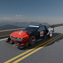 Hyundai N74 Pikes Peak . 3D, and 3D Modeling project by silvio.aranguez - 03.30.2024