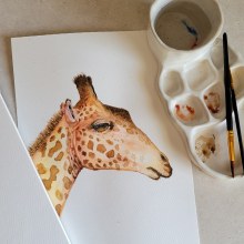 My project for course: Watercolor Illustration: Painting Realistic Wildlife #1. Fine Arts, Painting, Watercolor Painting, and Naturalistic Illustration project by Leah Brown - 03.31.2024