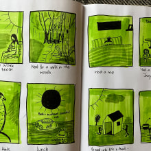 My project for course: Illustrated Life Journal: A Daily Mindful Practice. Un proyecto de Bellas Artes, Bocetado, Creatividad, Dibujo y Sketchbook de pinkfearn - 15.04.2024