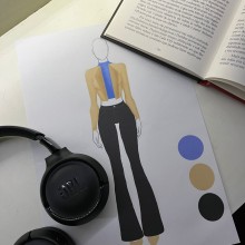 Meu projeto do curso: Ilustração de croqui de moda. Ilustração tradicional, Moda, Esboçado, Design de moda, Desenho digital, e Desenho de moda projeto de Gabriela Araujo - 01.04.2024