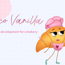 Brand character illustration for bakery. Design, Br, ing, Identit, Character Design, and Digital Illustration project by Kristina Gabdullina - 04.01.2024