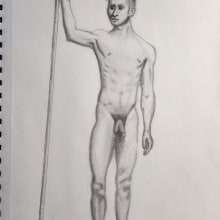 My project for course: Realistic Human Figure Drawing. Un proyecto de Ilustración tradicional, Bellas Artes, Bocetado, Dibujo a lápiz, Dibujo, Dibujo realista y Dibujo anatómico de Kevin Boedigheimer - 02.04.2024
