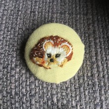 My project for course: Miniature Needlework: Make Embroidered Jewelry. Jewelr, Design, Embroider, Textile Illustration, and Textile Design project by katebondett - 04.02.2024
