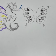 Mi alebrije . Un proyecto de Dibujo a lápiz de karencampos521 - 02.04.2024