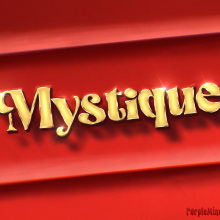 Mystique - The name of my model of car ;) . Tipografia, e Desenho tipográfico projeto de purplemindstudios - 29.03.2024