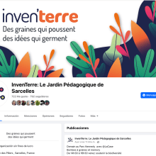 Inven'terre: Facebook. Education, Social Media, and Social Media Design project by bonillalya - 06.07.2024
