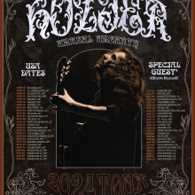 Hozier tour poster. Design, Music, Art Direction, and Poster Design project by Andreia - 04.03.2024