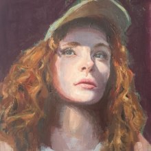 My project for course: Contemporary Oil Portraiture. Un proyecto de Ilustración tradicional, Bellas Artes, Pintura, Ilustración de retrato y Pintura al óleo de zero384 - 04.04.2024