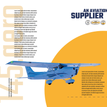 145.aero An Aviation Supplier . Design, Design editorial, Design gráfico, e Design digital projeto de Osvaldo Cruesor - 04.04.2024