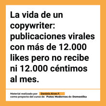 Mi proyecto del curso: Copywriting para copywriters. Advertising, Cop, writing, Stor, telling, and Communication project by daalves - 04.04.2024