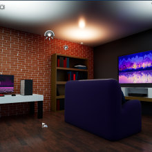 Mi proyecto del curso: Motion design con Unreal Engine 5. Motion Graphics, 3D, Animation, 3D Animation, and 3D Design project by hector - 04.04.2024