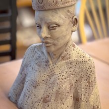 My project for course: Introduction to Clay Figurative Sculpture. Artes plásticas, e Escultura projeto de terrielee - 04.04.2024