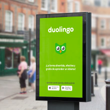 Rediseño del logo de Duolingo. Un progetto di Design, Br, ing, Br, identit, Graphic design e Design di loghi di aylensofiafredes - 27.03.2024