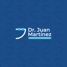Dr. Juan Martinez - Identidad Visual. Un progetto di Design, Br, ing, Br, identit e Graphic design di Victoria Vargas Perea - 07.04.2024
