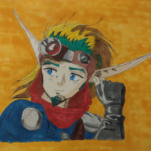 Se Jak fosse un Anime. Traditional illustration, Color Theor, and Manga project by dellanna.luca.93 - 04.07.2024