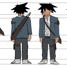 My project for course: Character Design for Animation with Photoshop. Un proyecto de Animación, Diseño de personajes y Animación de personajes de Fredmil Jose Osorio Brito - 07.04.2024