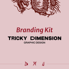 Branding Kit - Tricky Dimension . Un progetto di Br, ing, Br e identit di trickydimension - 08.04.2024