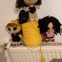 Mi proyecto del curso: Amigurumis: personas tejidas a crochet. Artesanato, Crochê, Amigurumi, e Design têxtil projeto de orierom - 30.01.2024