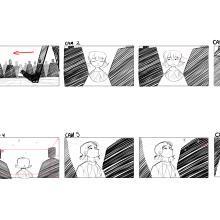 My project for course: Introduction to Storyboarding. Traditional illustration, Art Direction, Audiovisual Production, Digital Illustration, Stor, board, Concept Art, and Digital Drawing project by Tamar Labin - 12.08.2024