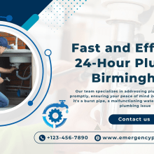 Swift Solutions: Your Trusted 24 Hour Plumber Birmingham. Design, Publicidade e Instalações projeto de Emergency Plumber Birmingham - 09.04.2024