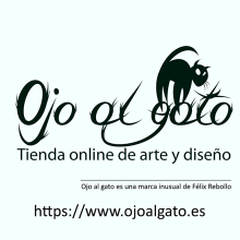 www.ojoalgato.es tienda on line de arte. Un proyecto de Bellas Artes, Creatividad, Dibujo artístico, Pintura acrílica y Grabado de Félix Rebollo - 09.04.2024