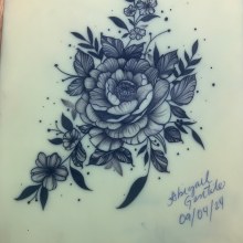 Mi proyecto del curso: Tatuaje para principiantes. Desenho de tatuagens projeto de Siul Abigail Marcano Gentile - 09.04.2024
