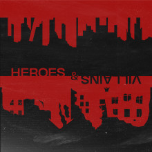 Heroes & Villains. Design de cartaz projeto de Youssef Saleh - 06.12.2023