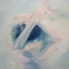 My project for course: Oil Painting: Water and the Human Figure. Un progetto di Belle arti, Pittura, Pittura ad olio e Disegno anatomico di bejuleo1 - 13.04.2024