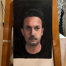 Il mio progetto del corso: Ritratto realistico ad olio: dettagli ed espressività. Un progetto di Belle arti, Pittura, Ritratto illustrato e Pittura ad olio di soelecreazioni - 13.04.2024