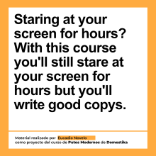 My project for course: Copywriting for Copywriters. Advertising, Cop, writing, Stor, telling, and Communication project by Eucadio Novelo - 04.09.2024