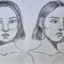 My project for course: Character Drawing from Scratch: Capture Faces and Figures. Traditional illustration, Character Design, Pencil Drawing, and Drawing project by Mary Alexandra Malave Fernandez - 04.14.2024