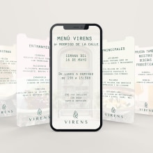 Virens. Un projet de Design , Publicité, Br et ing et identité de Nebular - 16.04.2024