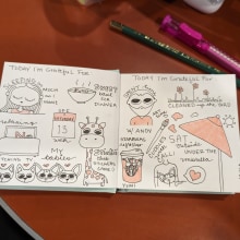 My project for course: Illustrated Life Journal: A Daily Mindful Practice. Fine Arts, Sketching, Creativit, Drawing, and Sketchbook project by Charlene Willems - 04.14.2024