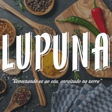 Lupuna - Peruvian Restaurant. Br, ing e Identidade, Design gráfico, e Design de logotipo projeto de Matheus Luz - 17.04.2024
