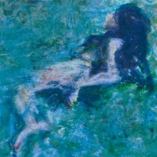 My project for course: Oil Painting: Water and the Human Figure. Fine Arts, Painting, Oil Painting, and Figure Drawing project by Fiona - 04.17.2024