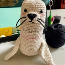 Mi proyecto del curso: Crochet: crea y transforma tus amigurumis. Un progetto di Artigianato, Fiber Art, DIY, Amigurumi e Textile Design di alma2376 - 17.04.2024