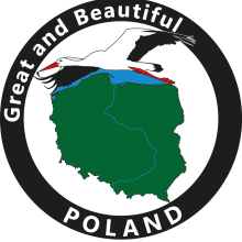 Izologo Stowarzyszenia Great and Beautiful Poland. Br, ing e Identidade, e Design gráfico projeto de Katarzyna Jędrzejewska - 01.11.2023