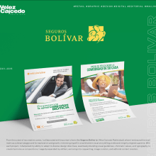SEGUROS BOLÍVAR. Editorial Design, and Digital Design project by David R. Rois Mendoza - 04.19.2024