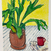 My project for course: Creative Drawing with Oil Pastels. Traditional illustration, Fine Arts, Pencil Drawing, and Drawing project by alemama - 04.21.2024