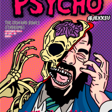 psycho. Vector Illustration, and Digital Illustration project by woodcutter Manero - 04.20.2024