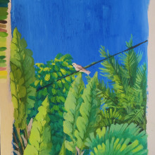 My project for course: Gouache Sketchbook: Painting Your Surroundings. Un proyecto de Bellas Artes, Pintura, Bocetado, Ilustración arquitectónica, Sketchbook y Pintura gouache de Bhavya Kumar - 21.04.2024