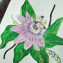 My project for course: Botanical Sketchbooking: A Meditative Approach. Een project van Traditionele illustratie,  Schetsen,  Tekening, Aquarelschilderen,  Botanische illustratie y Sketchbook van Karin Goga - 21.04.2024