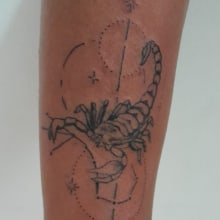 Mi proyecto del curso: Tatuaje para principiantes. Un proyecto de Diseño de tatuajes de eestudios9 - 21.04.2024
