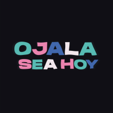 Ojala sea hoy . Un progetto di Motion graphics, Animazione, Tipografia, Animazione 3D e Tipografia cinetica di Lucy Núñez - 18.04.2024