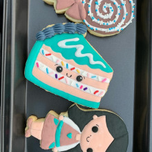 Mi proyecto del curso: Decoración de galletas con royal icing para principiantes. Un proyecto de Diseño, Cocina, Pintura, DIY, Artes culinarias, Lifest y le de rosalinaortega1997 - 22.04.2024