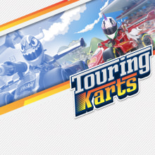 Touring Karts. Design, 3D Design, and Game Design project by comics26 - 11.07.2016